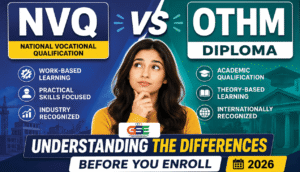 Table of Contents 1. What Is NVQ? 2. What Is OTHM? 3. NVQ vs OTHM Comparison 4. Key Differences 5. Recognition 6. Cost Comparison